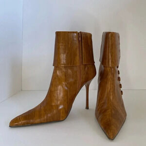 Michael Antonio color camel ankle boots